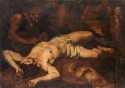 Johann Carl Loth Gleichnis vom Barmherzigen Samariter Spain oil painting artist